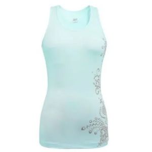 TAIL *Asana* regatta blue yoga running gym workout race back tank top XS S